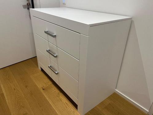 éénpersoonsslaapkamer WIT TOPKWALITEIT, Huis en Inrichting, Slaapkamer | Complete slaapkamers, Zo goed als nieuw, Eenpersoons