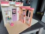 Inklapbaar Barbie speelhuis, Poppenhuis, Gebruikt, Ophalen of Verzenden