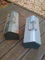 Gereedschap koffer, metaal, Antiek en Kunst, Ophalen of Verzenden