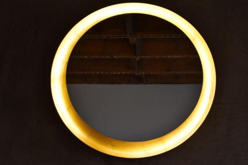 2x spiegel indirecte verlichting Knitter Duro vintage mirror, Antiquités & Art, Antiquités | Miroirs, 50 à 100 cm, Moins de 100 cm