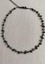 Monet ketting, Verzenden, Zo goed als nieuw, Zwart, Verstelbaar