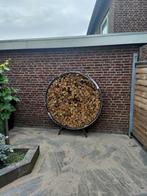 Cortenstalen houtopslag, Tuin en Terras, Verzenden, Nieuw, Rechthoekig, Metaal