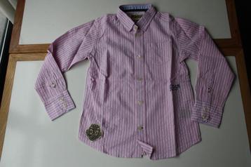 River woods r95 hemd roze 8 jaar nieuw, Overhemd of Blouse, Nieuw, Ophalen of Verzenden, Jongen