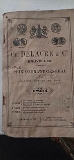 Rare catalogue médical ancien – 1891 – Ch. Delacre & Cie, Enlèvement ou Envoi