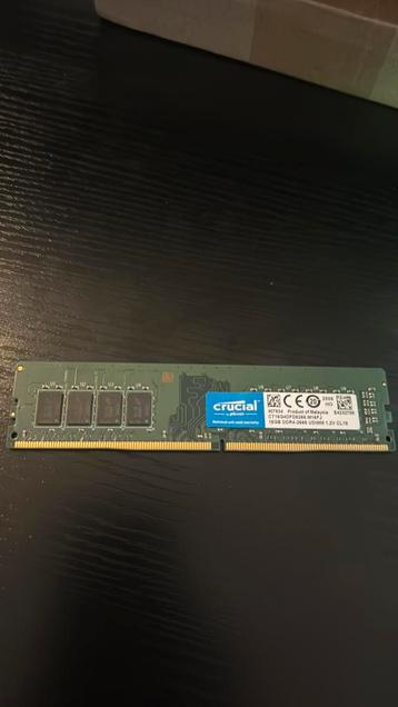 16gb ram 2666MHz DDR4 beschikbaar voor biedingen