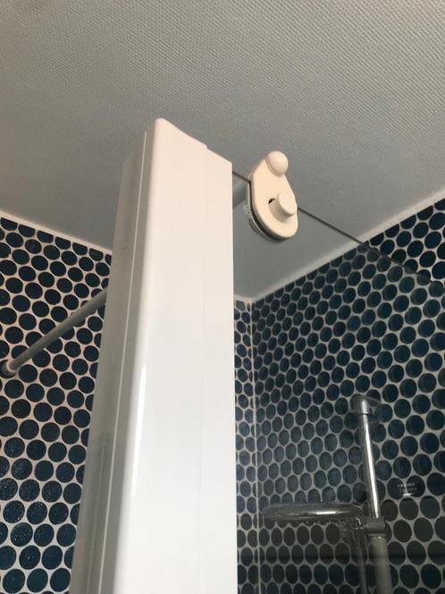 Glazen douchepanelen., Huis en Inrichting, Badkamer | Badkamermeubels, Gebruikt, Ophalen