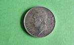 Zilveren munt 1 fr, Albert het jaar 1912, Postzegels en Munten, Munten | België, Ophalen of Verzenden, Zilver, Zilver