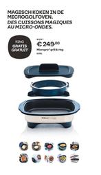 Nieuwe micropro grill+ring+receptenboek+verzending, Ophalen of Verzenden, Nieuw