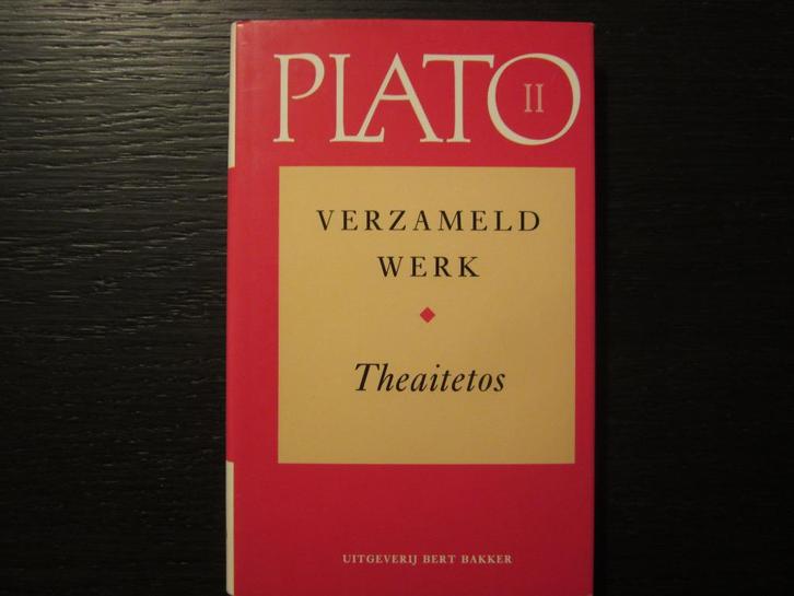 Plato  Verzameld werk  Deel II  -Theaitetos-, Boeken, Filosofie, Ophalen of Verzenden