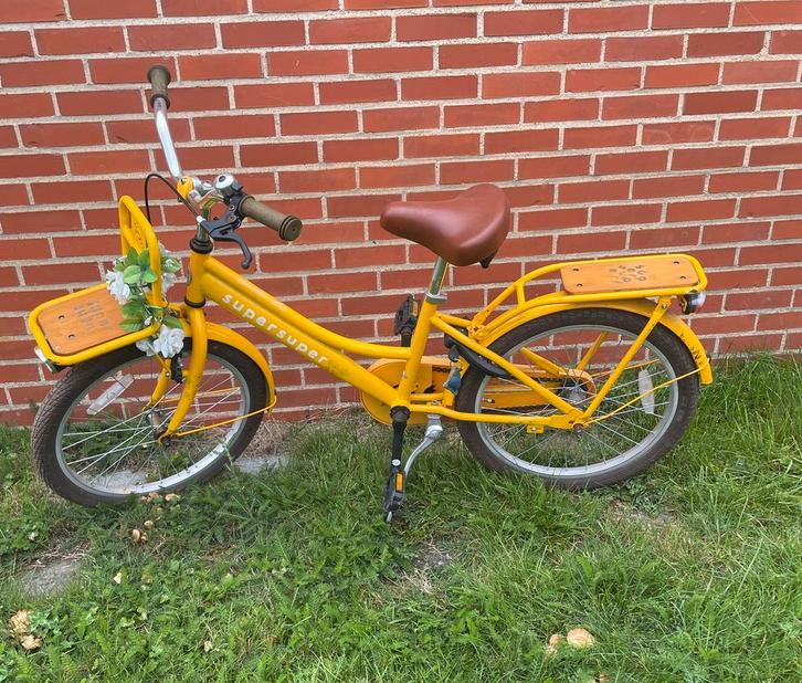 Meisjesfiets 20inch, Fietsen en Brommers, Fietsen | Kinderfietsjes, Gebruikt, 16 tot 20 inch, Ophalen