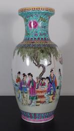 Grand vase à roses de la famille chinoise, Enlèvement ou Envoi