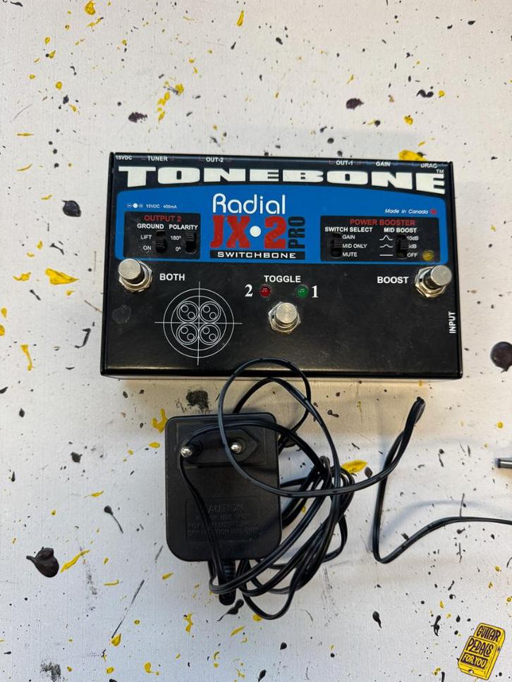 Switchbone JX-2 Pro Switchbone d'ingénierie radiale, Musique & Instruments, Effets, Utilisé, Autres types, Enlèvement ou Envoi