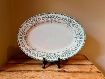 Ovalen XL serveerbord Guy Boch Belle epoque retro beschikbaar voor biedingen