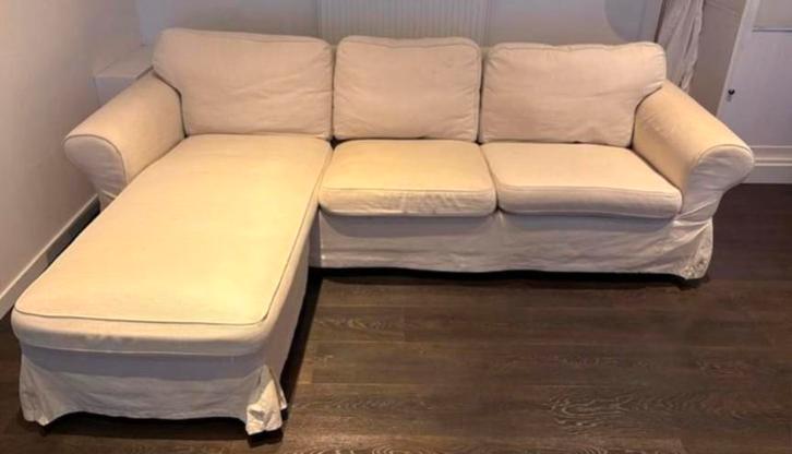 Canapé 3 places Ikea Ektorp avec méridienne, Maison & Meubles, Canapés | Coins salons complets, Enlèvement