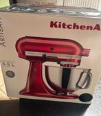 KitchenAid Artisan 4.8L, Elektronische apparatuur, Keukenmixers, 4 liter of meer, Ophalen, Nieuw, 3 snelheden of meer