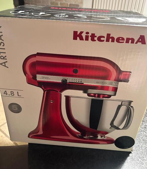 KitchenAid Artisan 4.8L, Elektronische apparatuur, Keukenmixers, Nieuw, 4 liter of meer, 3 snelheden of meer, Ophalen