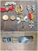 Medaillons baudrier portebaguette tambour militaire ww1 ww2, Envoi