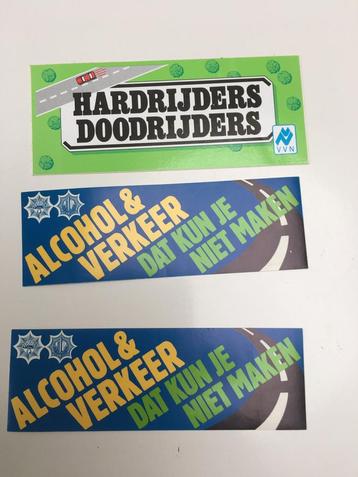 Stickers alcohol in het verkeer beschikbaar voor biedingen