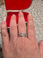 Zilveren ring type Tiffany & Co met haartjes maat 55-56, Handtassen en Accessoires, Ringen, Ophalen of Verzenden, Zo goed als nieuw