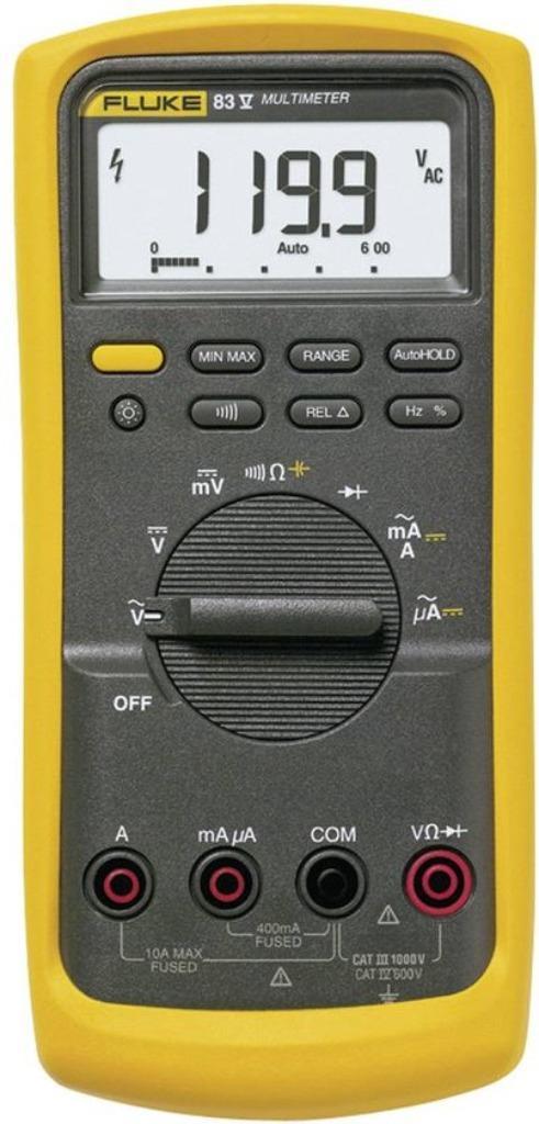 Multimètre Numérique Fluke 83V, Doe-het-zelf en Bouw, Meetapparatuur, Nieuw, Multimeter, Ophalen of Verzenden