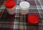 Vintage voorraadpotten van 1 liter  -> 3€/stuk, Huis en Inrichting, Ophalen of Verzenden, Gebruikt