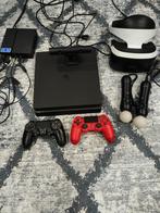 PS 4 slim met 2 controllers en VR bril (2 Move en camera), Games en Spelcomputers, Spelcomputers | Sony PlayStation 4, Ophalen of Verzenden