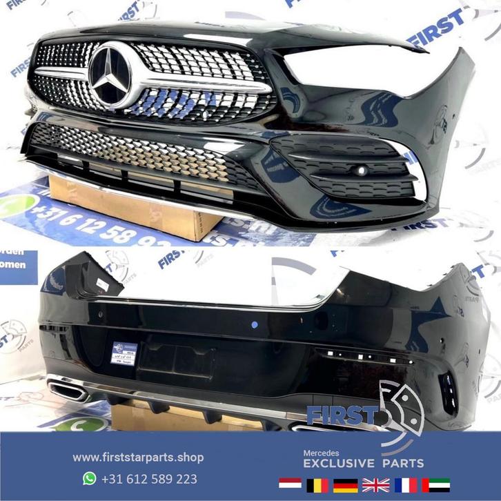 W118 C118 AMG PAKKET Voorbumper + Achterbumper SET Mercedes, Auto-onderdelen, Carrosserie, Bumper, Mercedes-Benz, Voor, Achter