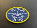 Belgian Air Force - 15 Wing - C130H "3000 Hrs", Ophalen of Verzenden, Luchtmacht, Embleem of Badge