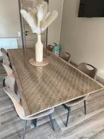 Table de salle a manger, Vijf personen of meer, 200 cm of meer, 50 tot 100 cm