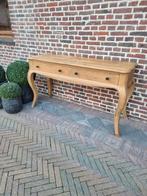 Table d'appoint/console murale en chêne, 100 à 150 cm, Comme neuf, Landelijk, Enlèvement