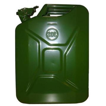 Jerry-Can 20 Liter Metaal Groen beschikbaar voor biedingen