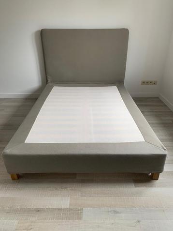Boxspring ikea, Huis en Inrichting, Slaapkamer | Boxsprings, Ophalen, Gebruikt, Beige, 140 cm