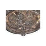 Plat Art Nouveau en métal argenté sur quatre pieds ronds, Antiquités & Art, Antiquités | Argent & Or, Enlèvement ou Envoi