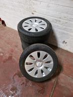 Jantes alu d'origine Audi A4 b7 avec pneus été, Ophalen, Gebruikt, 16 inch, Banden en Velgen