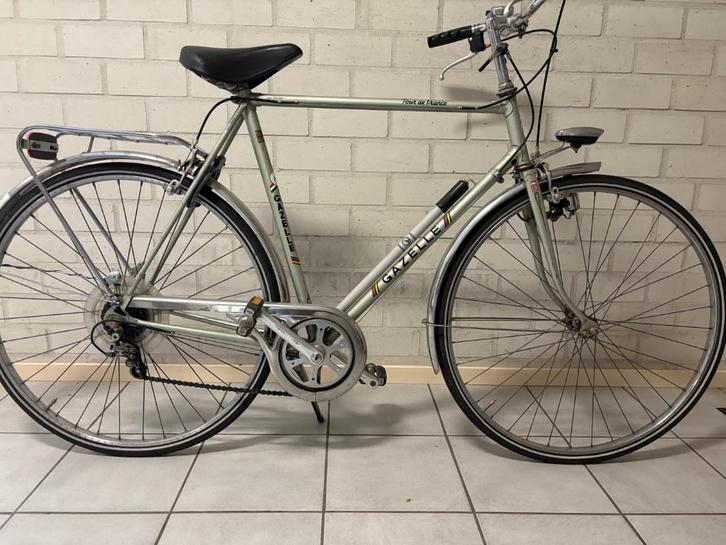 Klassieke Gazelle Tour de France (ca. 1960/1970), Sport en Fitness, Wielrennen, Gebruikt, Overige typen, Ophalen
