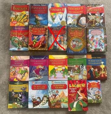 Geronimo Stilton boeken beschikbaar voor biedingen