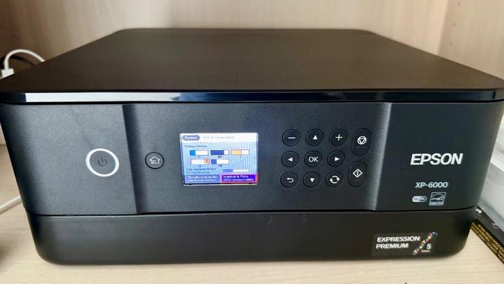 Imprimante EPSON XP-6000, Computers en Software, Printers, Zo goed als nieuw, Printer, Inkjetprinter, Kleur printen, Kopieren