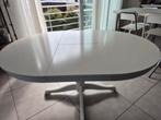 IKEA uitschuifbare ronde tafel, Huis en Inrichting, Tafels | Eettafels, Ophalen of Verzenden, Zo goed als nieuw