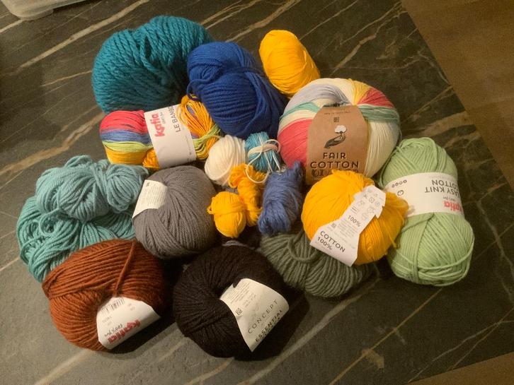 Breiwol restanten, Hobby & Loisirs créatifs, Tricot & Crochet, Neuf, Tricot, Enlèvement