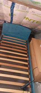 jeugdbed - blauw - gratis, Huis en Inrichting, Ophalen, Gebruikt, Eenpersoons, Blauw