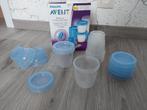 Philips Avent voorraadset bewaar potjes melk of babyvoeding, Kinderen en Baby's, Babyvoeding en Toebehoren, Ophalen of Verzenden