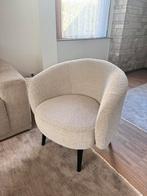 Beige fauteuil, Enlèvement, Comme neuf, Tissus