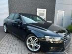 Audi a4 2.0tdi s-line 150pk/ navi/ led/ pdc/ leder/ euro5b, A4, Zwart, Leder, Bedrijf