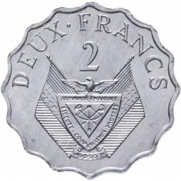 Rwanda 2 francs, 1970 beschikbaar voor biedingen