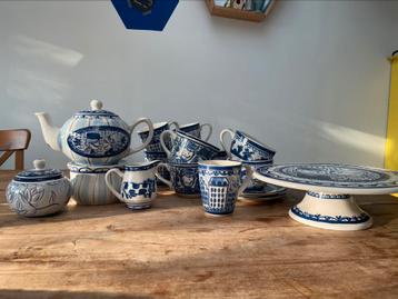 Servies Blond Amsterdam Delfts Blond, Huis en Inrichting, Blond Amsterdam, Ophalen of Verzenden, Zo goed als nieuw, Kop(pen) en/of Schotel(s)