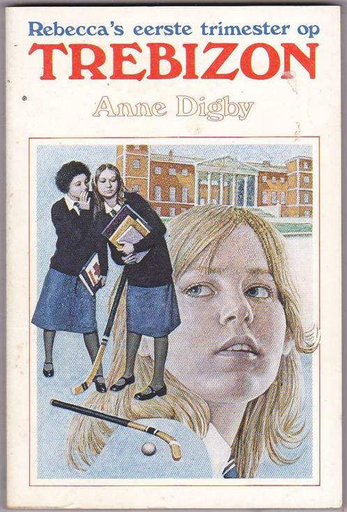 Rebecca's eerste trimester op Trebizon (Anne Digby), Livres, Livres pour enfants | Jeunesse | 10 à 12 ans, Utilisé, Fiction, Enlèvement ou Envoi