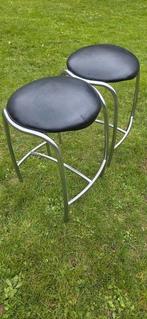 2 mooie vintage designkrukken/kot/mancave/bar/keuken, Huis en Inrichting, Ophalen