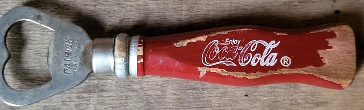 Coca Cola vintage houten flessenopener, Verzamelen, Merken en Reclamevoorwerpen, Zo goed als nieuw, Ophalen of Verzenden