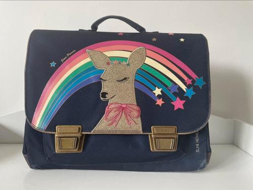 Jeune Premier boekentas classic midi rainbow deer, Handtassen en Accessoires, Tassen | Schooltassen, Gebruikt, Ophalen
