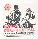 Derny Festival 2018 Wetteren, Verzamelen, Biermerken, Ophalen of Verzenden, Nieuw, Viltje(s), Overige merken